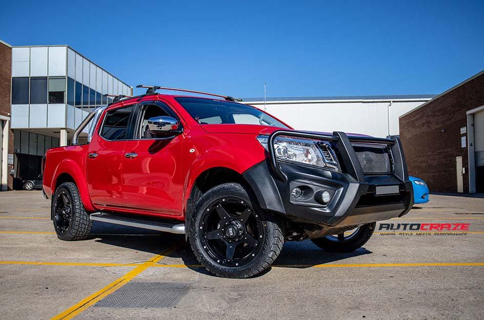 NISSAN NAVARA GD04 MATTE BLACK
